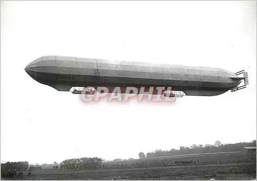 Moderne Karte La Belle Epoque Le Spiess en vol Zeppelin Dirigeable Aviation