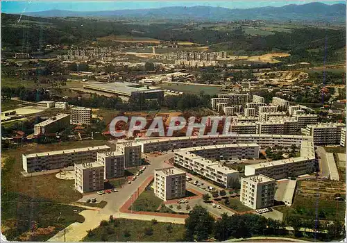 Moderne Karte Grigny Rhone Vue generale