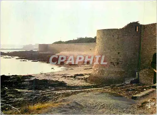 Moderne Karte Port Louis Les remparts face ouest