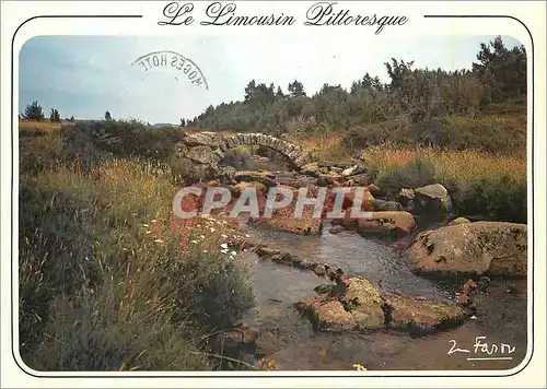 Cartes postales moderne Le Limousin Pittoresque Un paysage limousin qu on oimerait pouvoir emporter a cote de sa maison