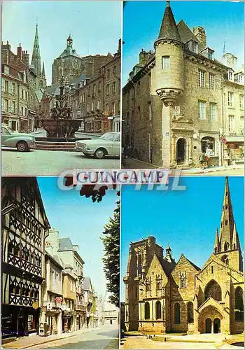 Cartes postales moderne Guingamp Cotes du Nord La Plombee fontaine de la Renaissance