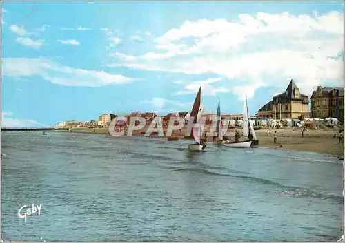 Cartes postales moderne St Aubin sur Mer Calvados La Plage