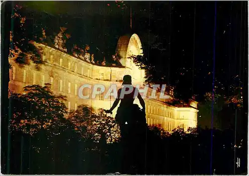 Cartes postales moderne Paris Les Invalides la nuit