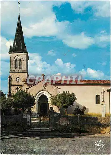 Moderne Karte Castelnau Chalosse L Eglise