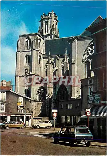 Moderne Karte Toul Eglise St Gengoult