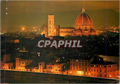 Cartes postales moderne Firenze Nocturne