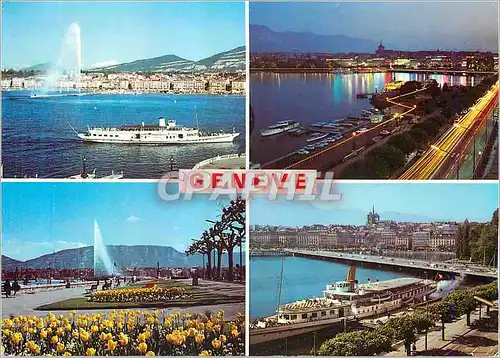 Cartes postales moderne Souvenir de Geneve