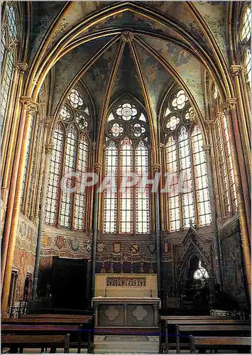 Cartes postales moderne Musee Jacquemart Andre de l Abbaye Royale de Chaalis La chapelle abbatiale le choeur