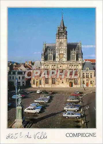 Cartes postales moderne Compiegne Oise Hotel de Ville