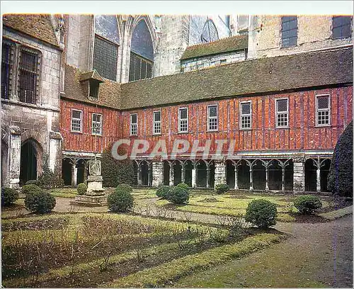 Moderne Karte Beauvais Oise Cathedrale St Pierre Le cloitre