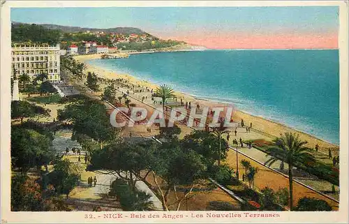 Cartes postales Nice Baie des Anges Les Nouvelles Terrasses