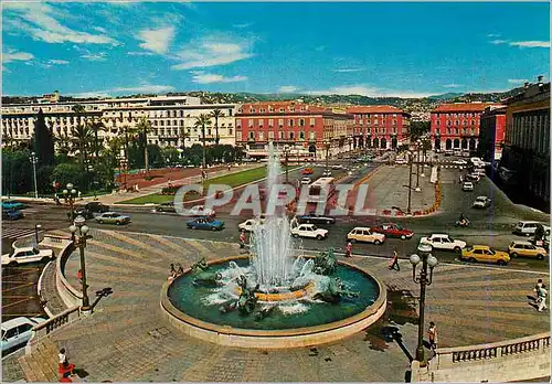 Cartes postales moderne Nice Cote d Azur La Place Massena