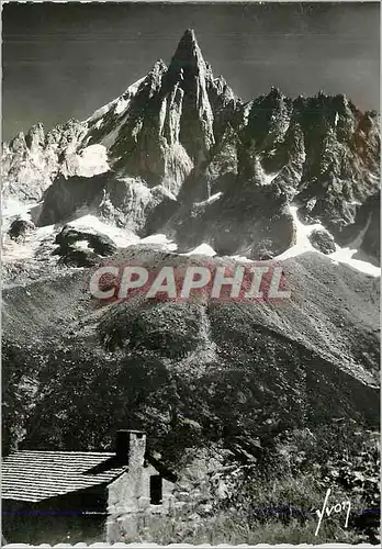Moderne Karte Chamonix Hte Savoie L aiguille du Dru