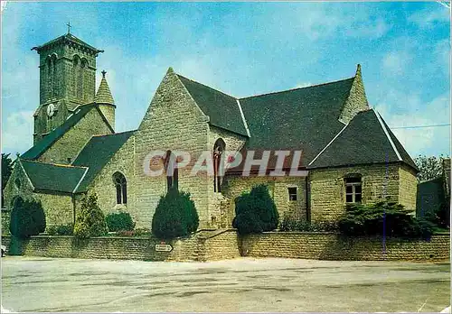 Cartes postales Priziac pres Le Faouet Morbihan L Eglise