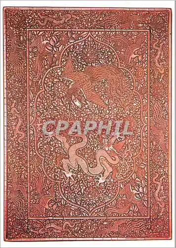 Cartes postales moderne Imperial Table Top Carved red lacquer on wood Victoria and Albert Museum  Chine China