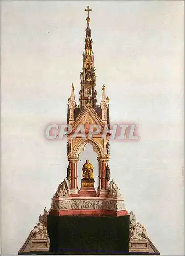 Cartes postales moderne The Albert Memorial Model Plaster Preliminary model for the national memorial in Kensington Vict