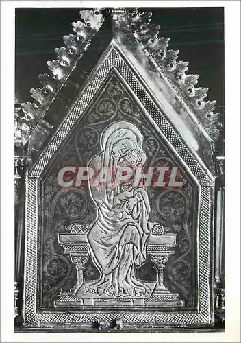 Cartes postales moderne Virgin and Child detail of reliquary Victoria and Albert Museum