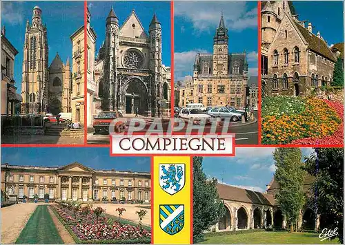 Cartes postales moderne Compiegne Oise L eglise St Jacques