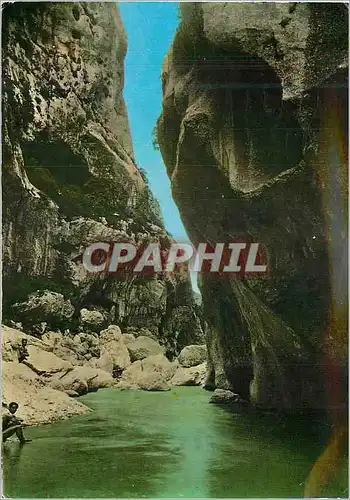 Cartes postales moderne Le Grand Canyon du Verdon Dans les Ralingues Une Marmite du Diable
