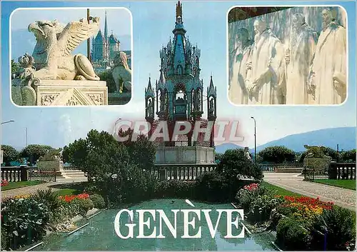 Moderne Karte Geneve
