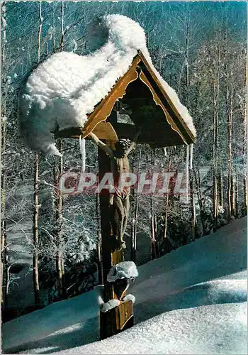 Moderne Karte Christ en croix