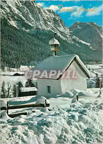Cartes postales moderne Chalet Bonne annee