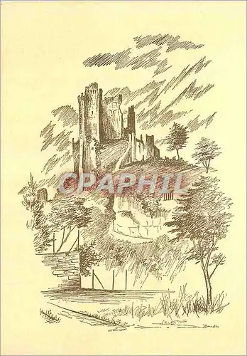 Cartes postales moderne Lavardin Loir et Cher Le Chateau D apres J Bernadac