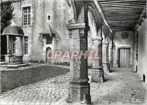 Cartes postales moderne Talcy L et Ch Le Chateau Cour interieure Cloitre et vieux Puits