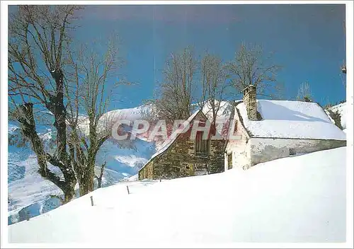 Cartes postales moderne Pyrenees Granges en hiver