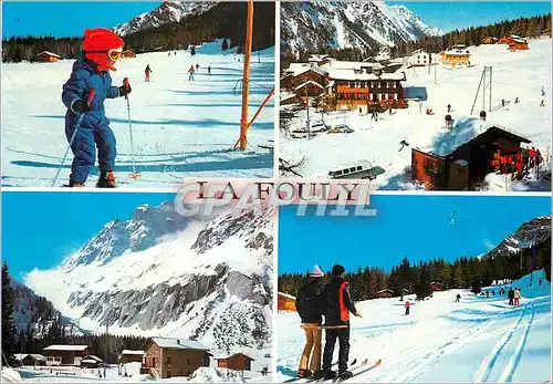 Moderne Karte La Fouly Val Ferret Station d ete d hiver