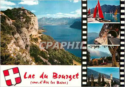 Cartes postales moderne Lac Du Bourget Env d Aix les Bains Massif de la Chartreuse