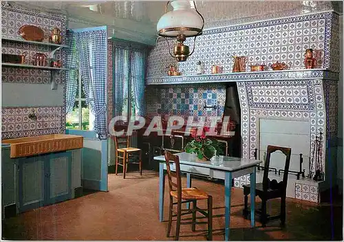 Moderne Karte Musee Claude Monet Giverny La cuisine a retrouve
