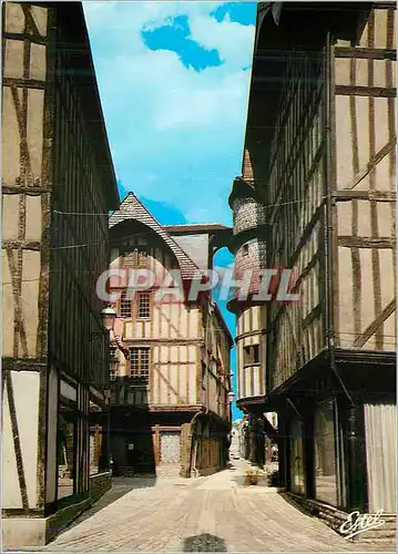 Cartes postales moderne Troyes Aube Capitale de la Champagne Vieilles maisons champenoises et la tourelle de l Orfevre