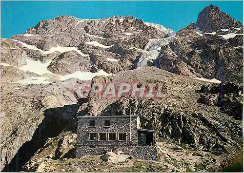 Cartes postales moderne Massif de l Oisans Refuge du Pelvoux