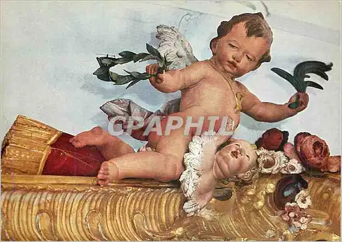 Cartes postales moderne Joseph Gotsch Putto bei Ambrosius Rott am Inn ehemalige Benediktinerkirche