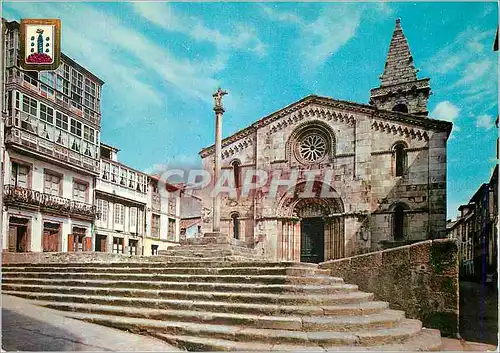 Cartes postales moderne La Coruna L Eglise de Sainte Marie du Champ