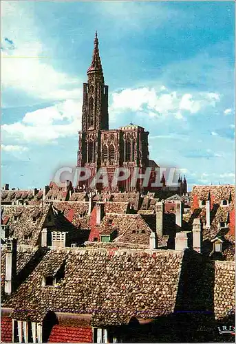 Cartes postales moderne Strasbourg Bas Rhin La cathedrale