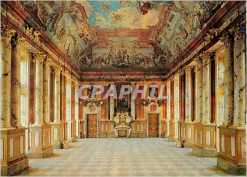 Moderne Karte Stift St Florian Marmorsaal erbaut v Jaob Prandtauer