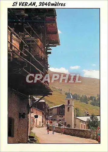 Cartes postales moderne Hautes Alpes St Veran La plus haute commune d Europe