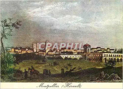 Cartes postales moderne Montpellier Herault Vue generale