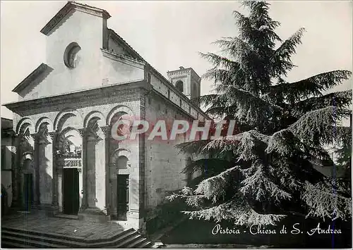 Moderne Karte Pistoia Chiesa di S Andrea