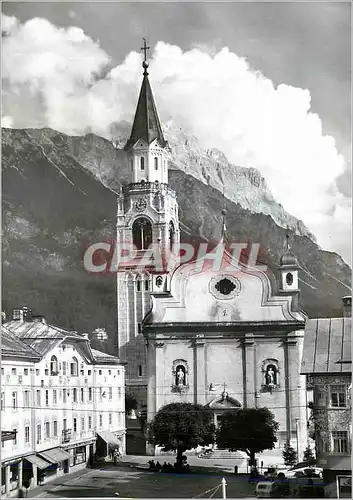 Cartes postales moderne Dolomiti Cortina Chiesa Parrocchiale