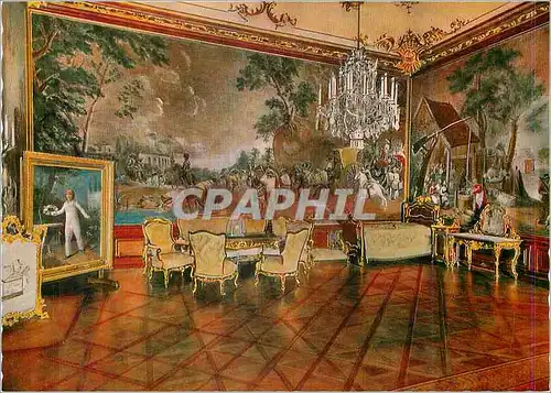 Moderne Karte Schloss Schronbrunn Wien Chambre de Napoleon