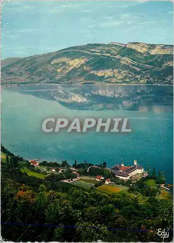 Cartes postales moderne Le Lac du Bourget (Savoie) Images Chez nous L'Abbaye d'Hautecombe La Chambotte