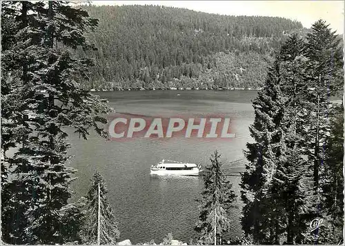 Moderne Karte Gerardmer Echappee sur le Lac Bateau