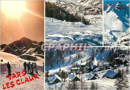Moderne Karte Vars les Claux (Hautes Alpes) 1850 m