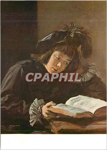 Cartes postales moderne Eigentum der Schweizerischen Eidgenossenschaft Frans Hals Lesender Knabe Sammlung Oskar Reinhart