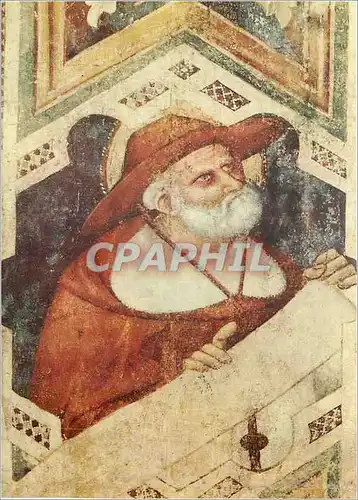 Cartes postales moderne Pisa Camposanto Monumentale Piero di Puccio Cosmologia Teologica (1390)