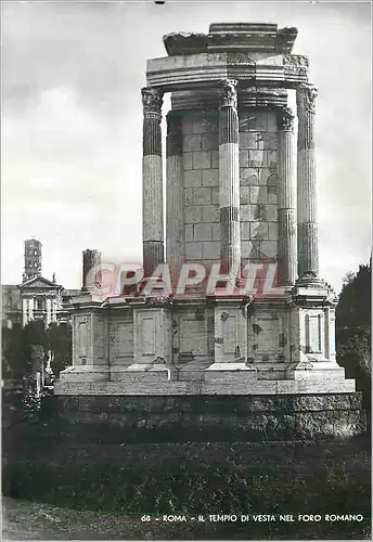 Cartes postales moderne Roma Il Tempio Di Vesta Nel Foro Romano