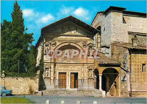 Moderne Karte Perugia Oratoire de St Bernardino